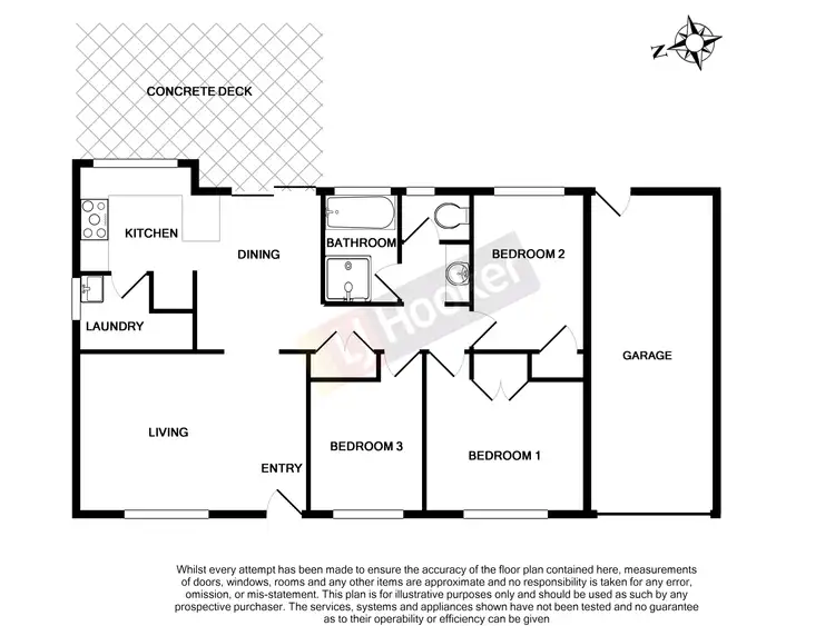 Floorplan of Homely house listing, 33 Hughes Street, Browns Plains QLD 4118