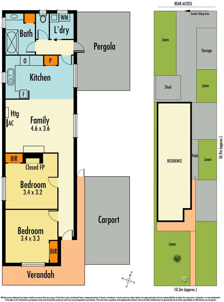 Floorplan of Homely house listing, 19 Wilson Street, Dandenong VIC 3175