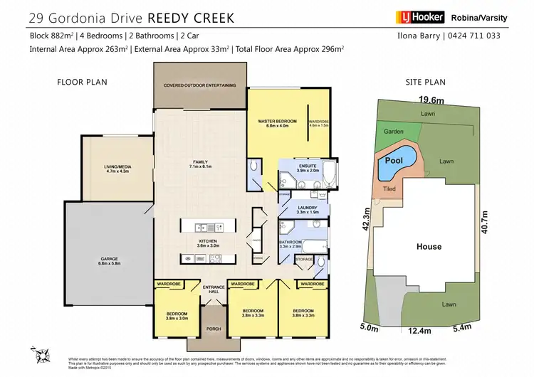 Floorplan of Homely house listing, 29 Gordonia Drive, Reedy Creek QLD 4227