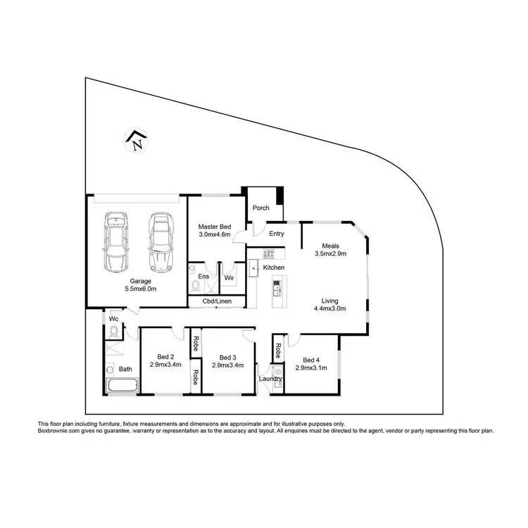 Floorplan of Homely house listing, 8 Sincere Drive, Point Cook VIC 3030
