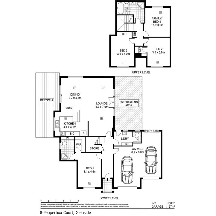 Floorplan of Homely house listing, 8 Pepperbox Court, Glenside SA 5065