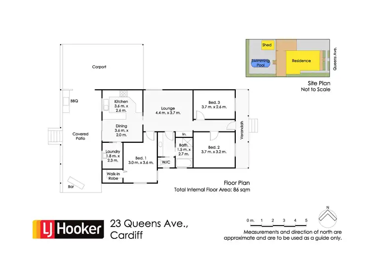 Floorplan of Homely house listing, 23 Queens Avenue, Cardiff NSW 2285
