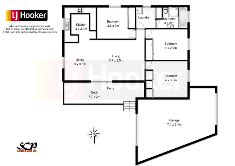 Floorplan of Homely house listing, 3 Binda Street, Malua Bay NSW 2536