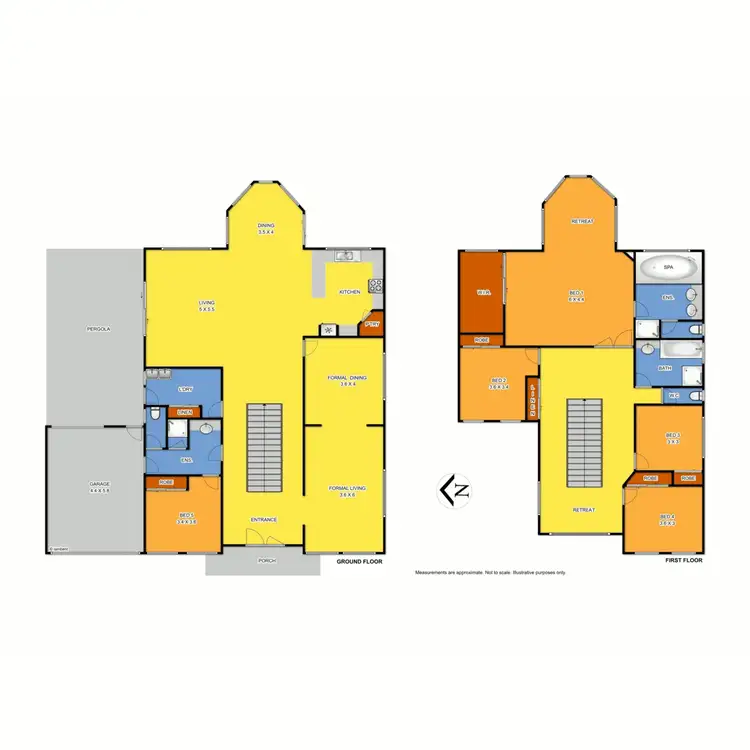 Floorplan of Homely house listing, 4 Stanton Court, Seabrook VIC 3028