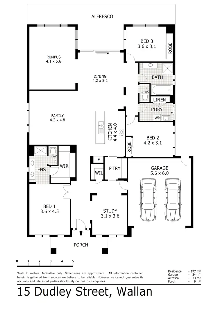 Floorplan of Homely house listing, 15 Dudley Street, Wallan VIC 3756