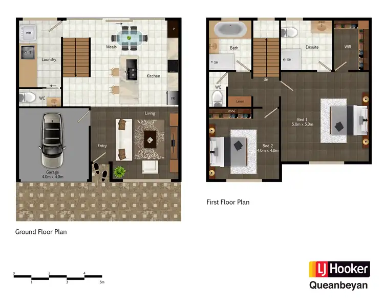 Floorplan of Homely townhouse listing, 4/8-10 Erin Street, Queanbeyan NSW 2620