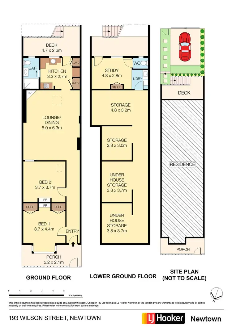 Floorplan of Homely house listing, 193 Wilson Street, Newtown NSW 2042