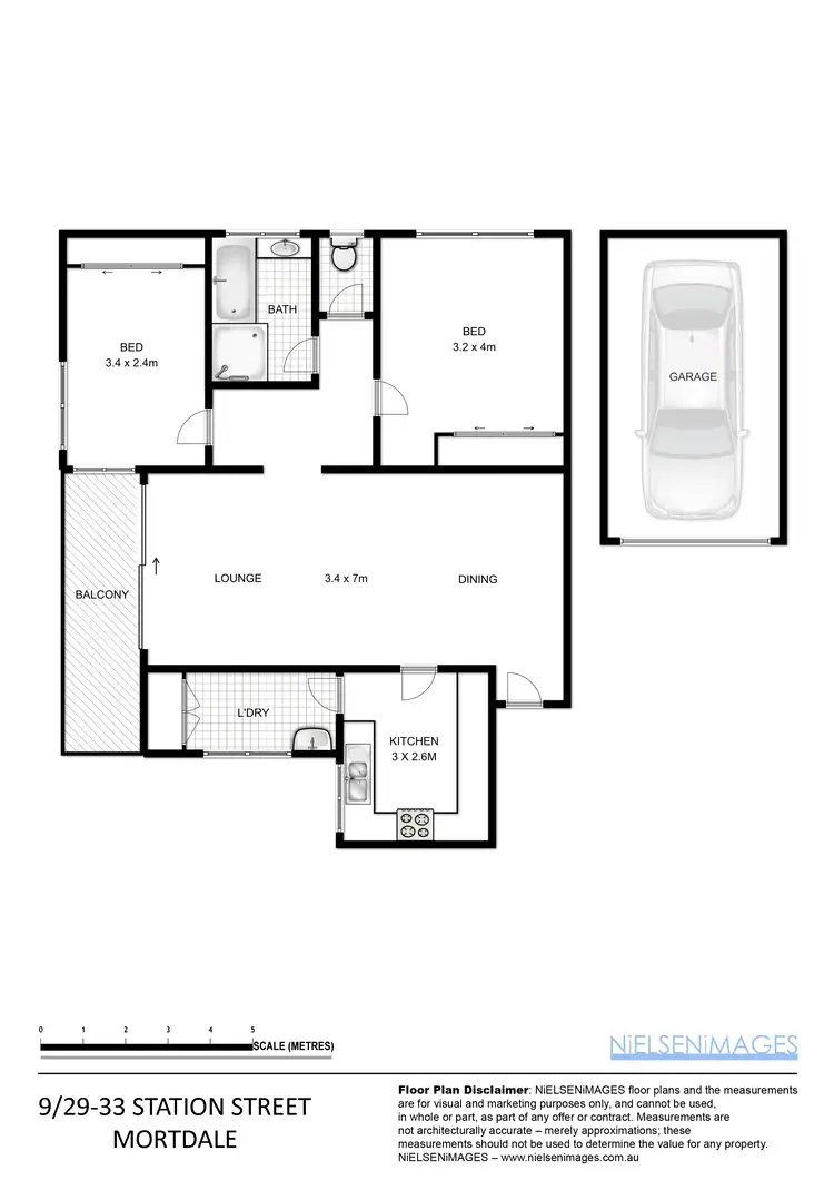 Floorplan of Homely unit listing, 9/29-33 Station Street, Mortdale NSW 2223