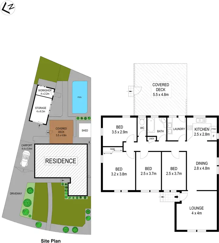 Floorplan of Homely house listing, 7 Warrigal Street, Blacktown NSW 2148