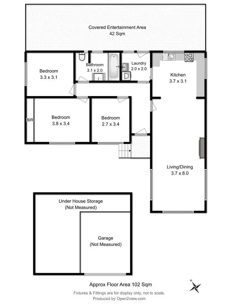Floorplan of Homely house listing, 103 Pitcairn Street, Glenorchy TAS 7010