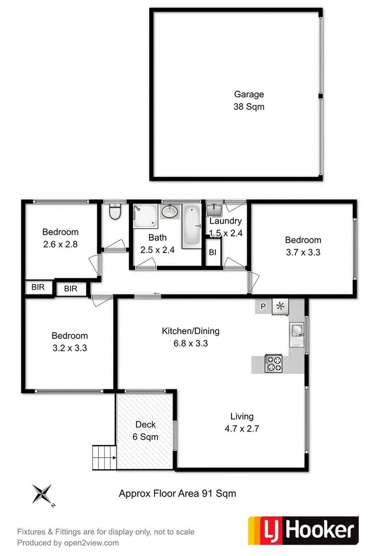 Floorplan of Homely house listing, 3/54 Swan Street, Bagdad TAS 7030