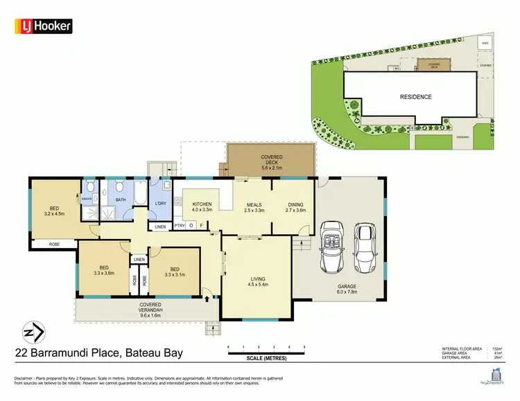 Floorplan of Homely house listing, 22 Barramundi Place, Bateau Bay NSW 2261