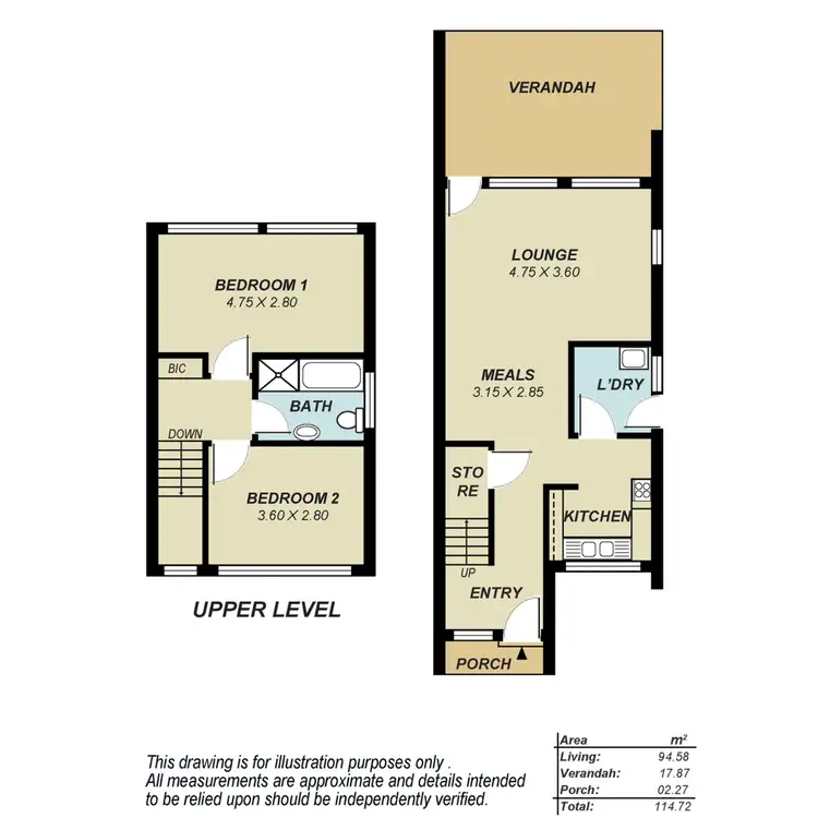 Floorplan of Homely house listing, 12/23 Mary Street, Salisbury SA 5108