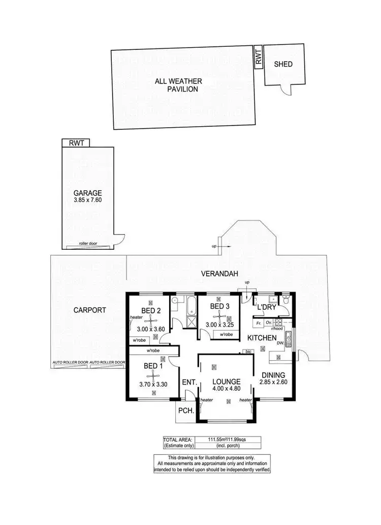Floorplan of Homely house listing, 6 Kareela Road, Reynella SA 5161