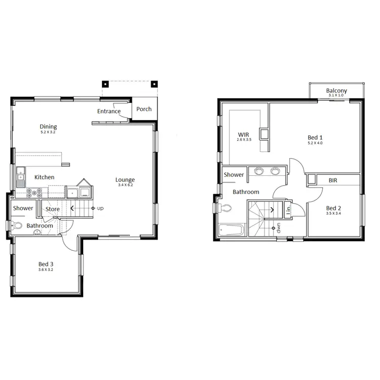 Floorplan of Homely townhouse listing, 6/339 Regency Road, Prospect SA 5082