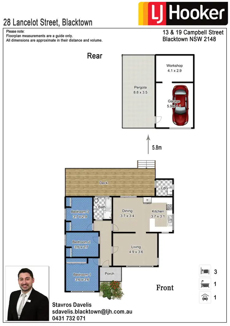 Floorplan of Homely house listing, 28 Lancelot Street, Blacktown NSW 2148