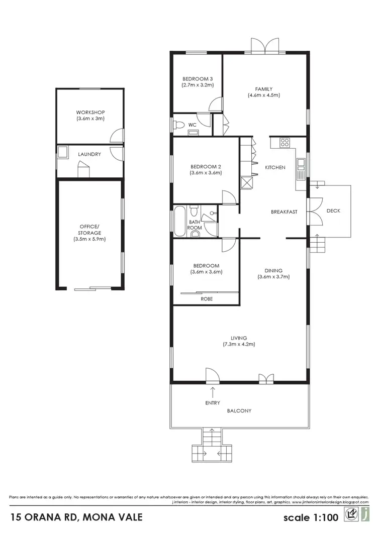 Floorplan of Homely house listing, 15 Orana Road, Mona Vale NSW 2103