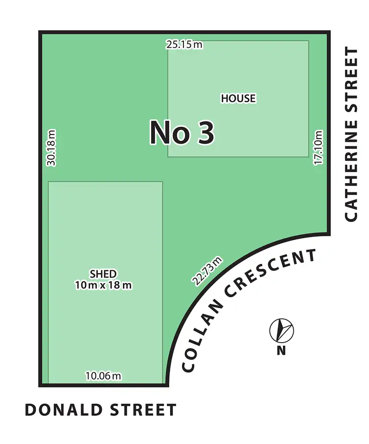 Floorplan of Homely house listing, 3 Catherine Street, Strathalbyn SA 5255