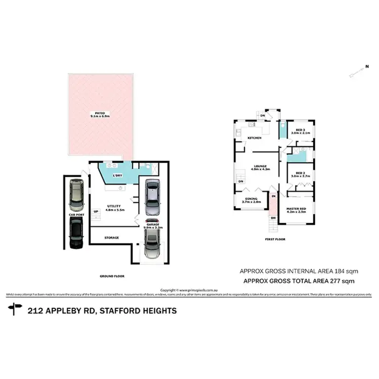Floorplan of Homely house listing, 212 Appleby Road, Stafford Heights QLD 4053