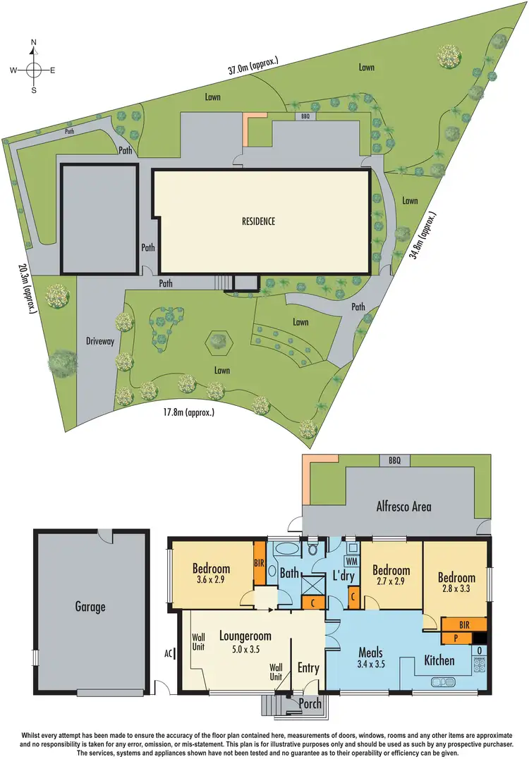 Floorplan of Homely house listing, 2 Cox Court, Endeavour Hills VIC 3802