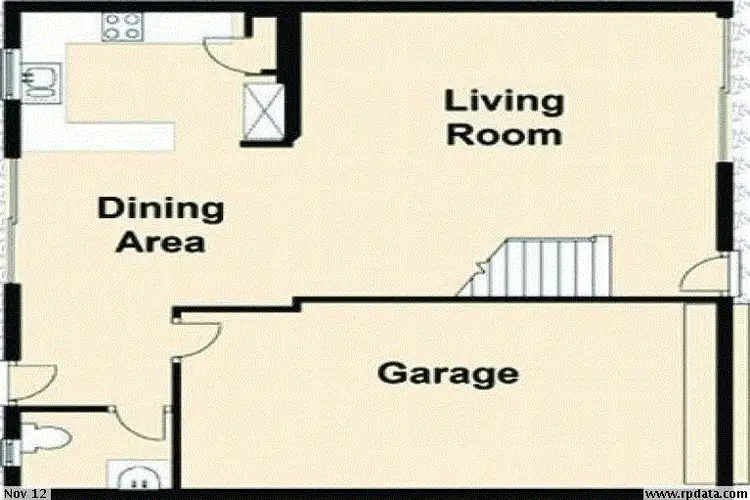 Floorplan of Homely townhouse listing, Unit 49/433 Brisbane Road, Coombabah QLD 4216