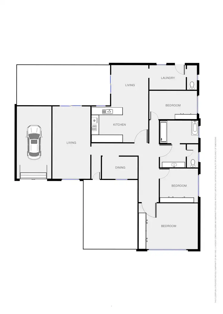 Floorplan of Homely house listing, 1 Waugoola Street, Cowra NSW 2794