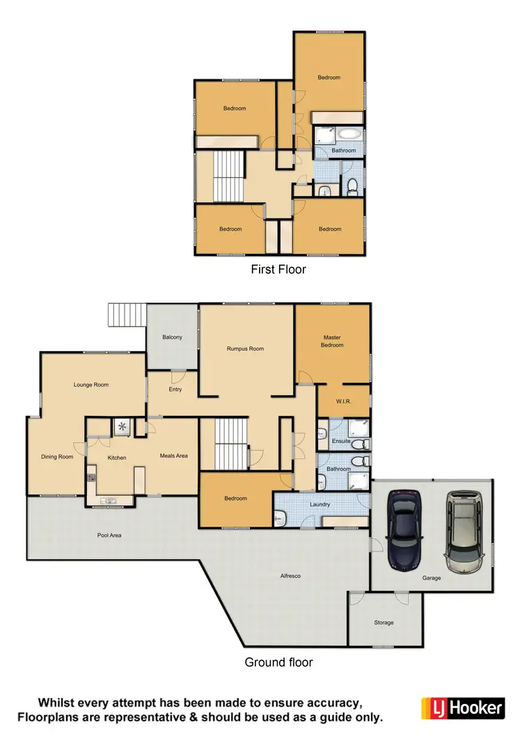 Floorplan of Homely house listing, 8 Orr Court, Everton Hills QLD 4053