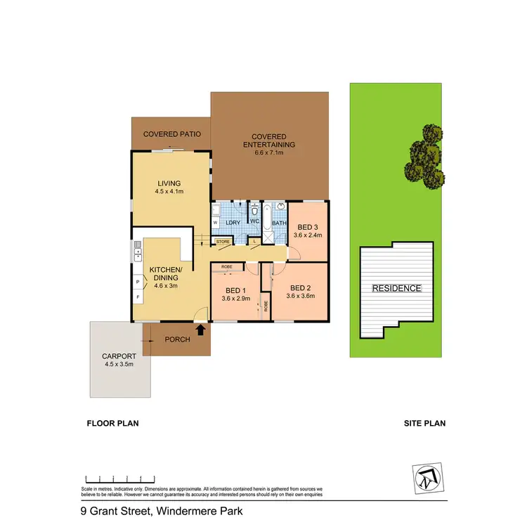 Floorplan of Homely house listing, 9 Grant Street, Windermere Park NSW 2264
