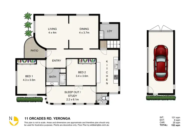 Floorplan of Homely house listing, 11 Orcades Road, Yeronga QLD 4104