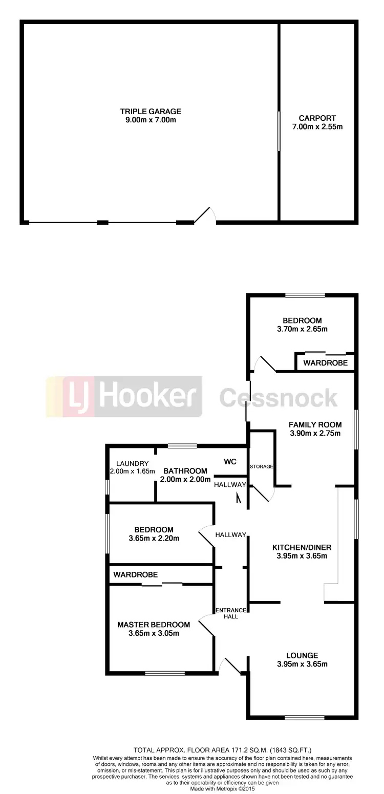 Floorplan of Homely house listing, 29 Catherine Street, Cessnock NSW 2325