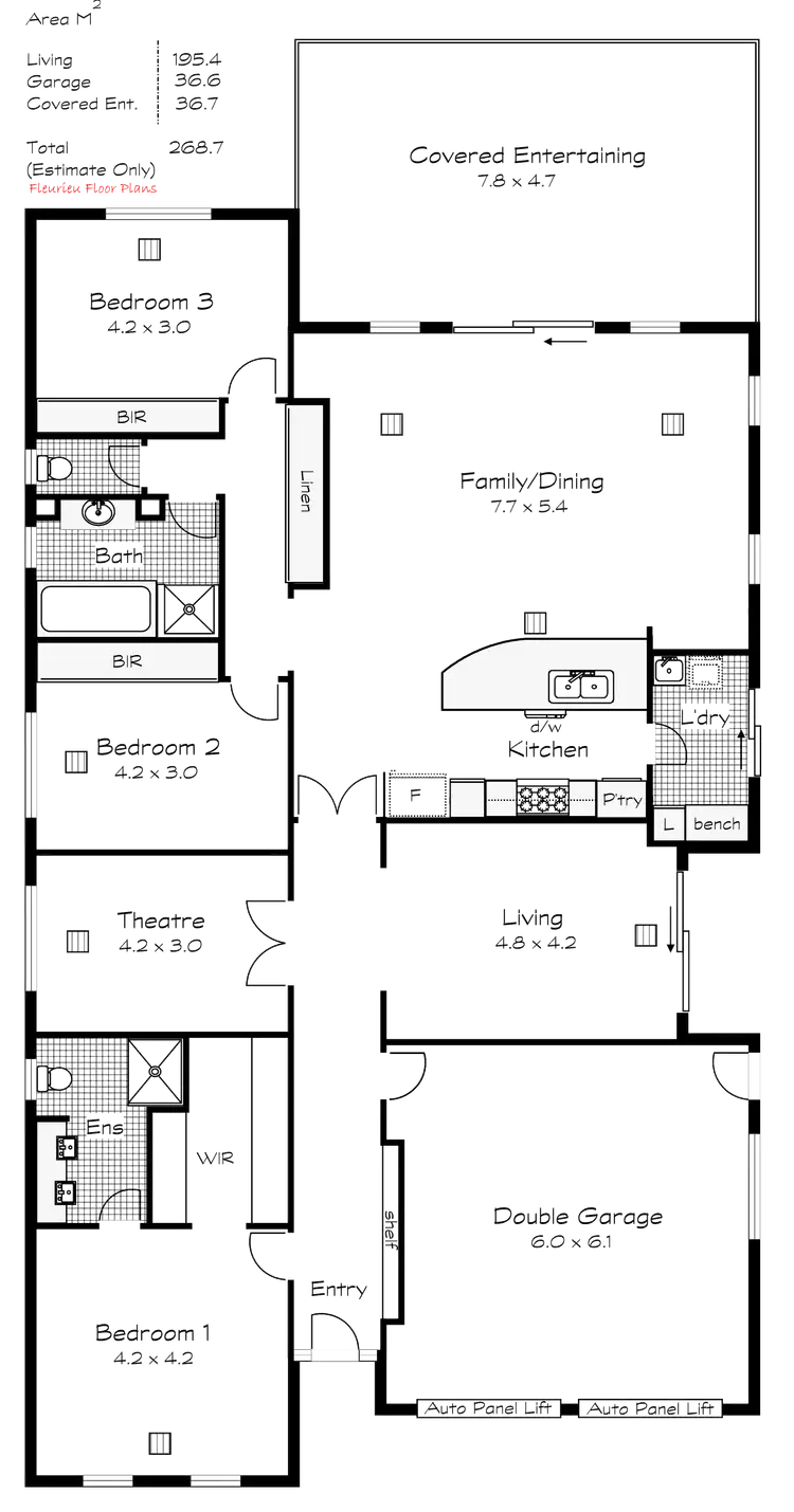Floorplan of Homely house listing, 13 Cinema Court, Port Elliot SA 5212
