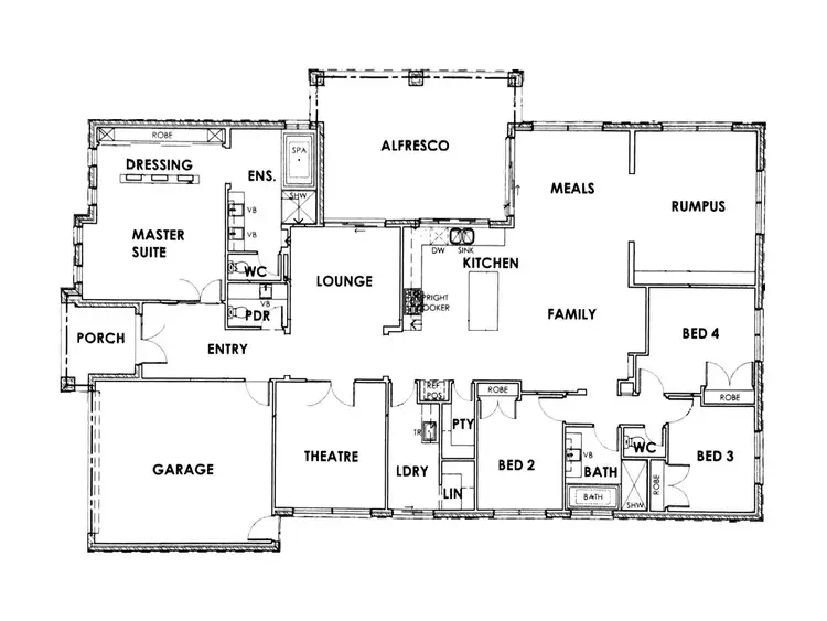 Floorplan of Homely house listing, 14 Whitecaps Avenue, Point Cook VIC 3030