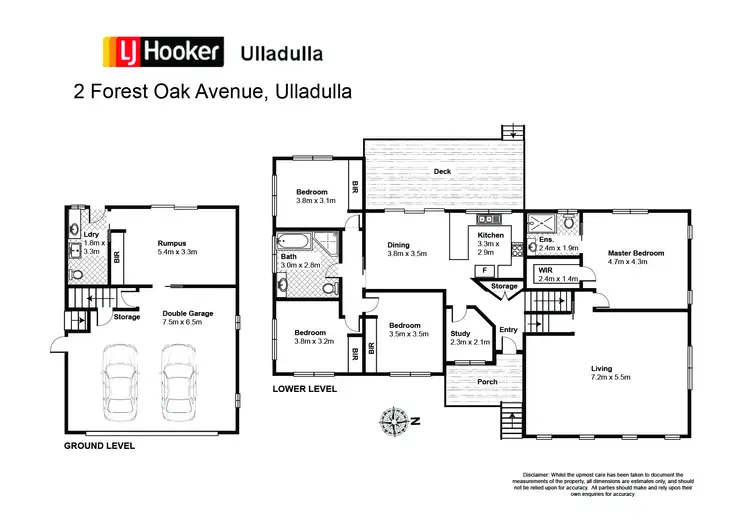 Floorplan of Homely house listing, 2 Forest Oak Avenue, Ulladulla NSW 2539