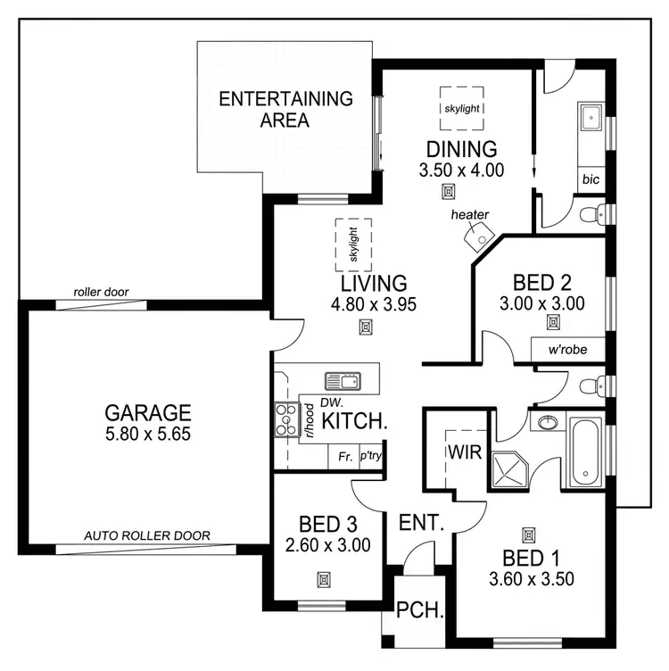 Floorplan of Homely house listing, 4A Avalon Road, Marion SA 5043