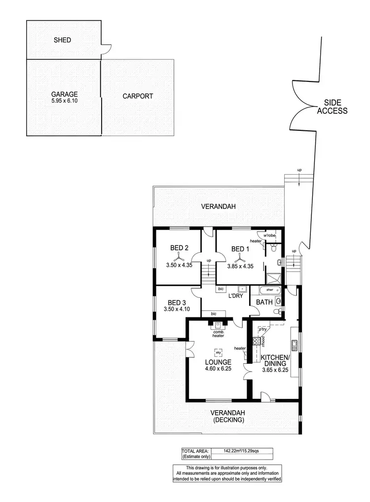 Floorplan of Homely house listing, 303 Main Road, Hawthorndene SA 5051