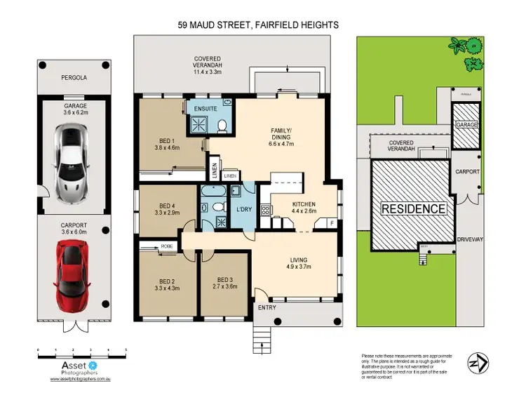 Floorplan of Homely house listing, 59 Maud Street, Fairfield West NSW 2165