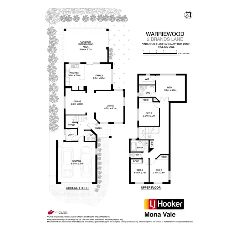 Floorplan of Homely house listing, 2 Brands Lane, Warriewood NSW 2102