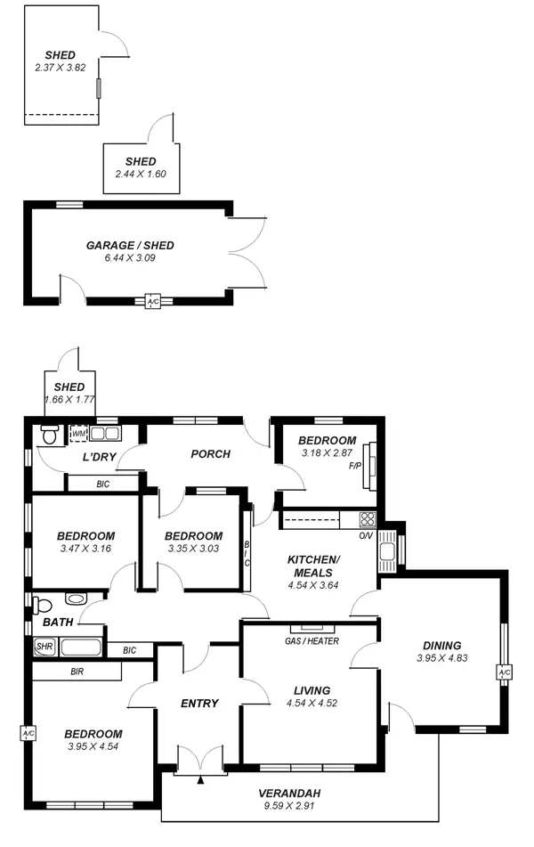 Floorplan of Homely house listing, 131 Cross Road, Hawthorn SA 5062