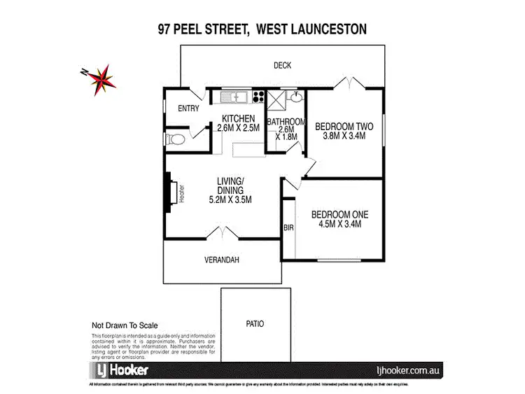 Floorplan of Homely house listing, 97 Peel Street West, West Launceston TAS 7250