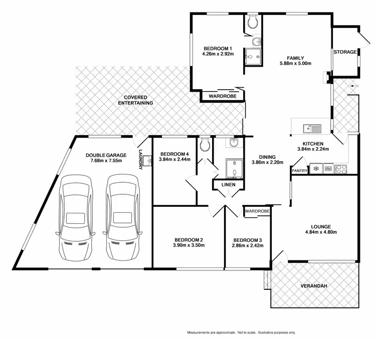 Floorplan of Homely house listing, 64 Flinders Avenue, Camden South NSW 2570