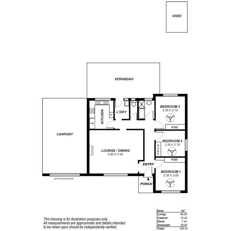 Floorplan of Homely house listing, 4 Corroboree Road, Modbury North SA 5092