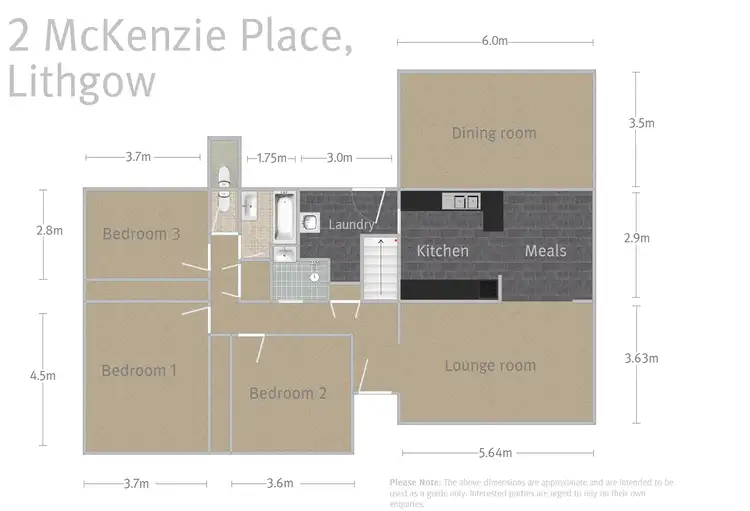 Floorplan of Homely house listing, 2 McKenzie Place, Lithgow NSW 2790