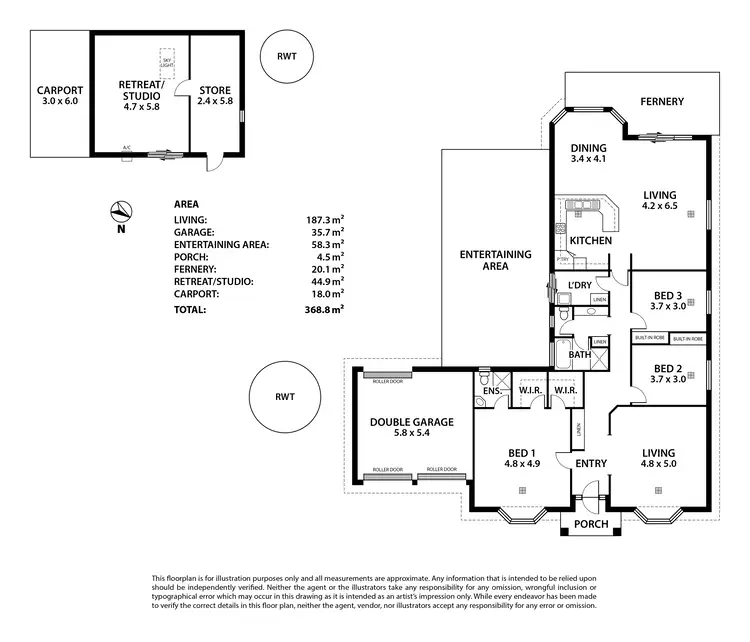 Floorplan of Homely house listing, 20 Carruthers Court, Strathalbyn SA 5255