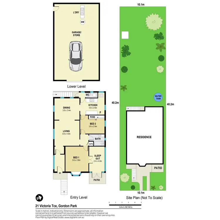 Floorplan of Homely house listing, 21 Victoria Terrace, Gordon Park QLD 4031