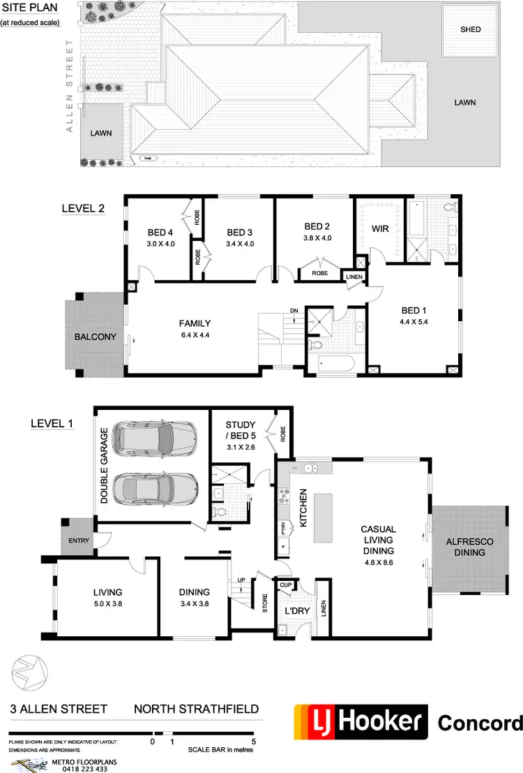 Floorplan of Homely house listing, 3 Allen Street, North Strathfield NSW 2137