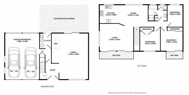 Floorplan of Homely house listing, 9 Yangtze Place, Kearns NSW 2558