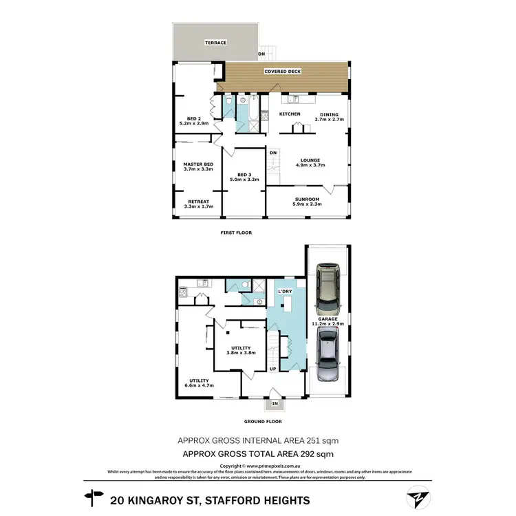 Floorplan of Homely house listing, 20 Kingaroy Street, Stafford Heights QLD 4053