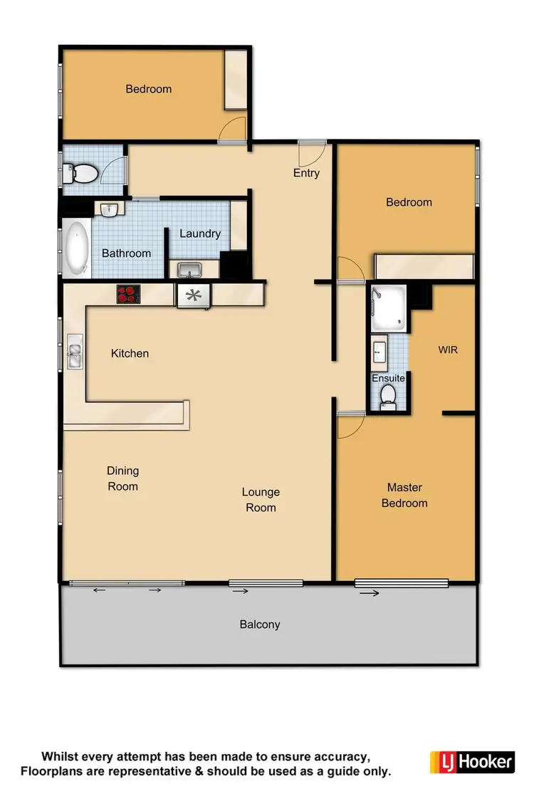 Floorplan of Homely unit listing, 6/156 Bonney Avenue, Clayfield QLD 4011