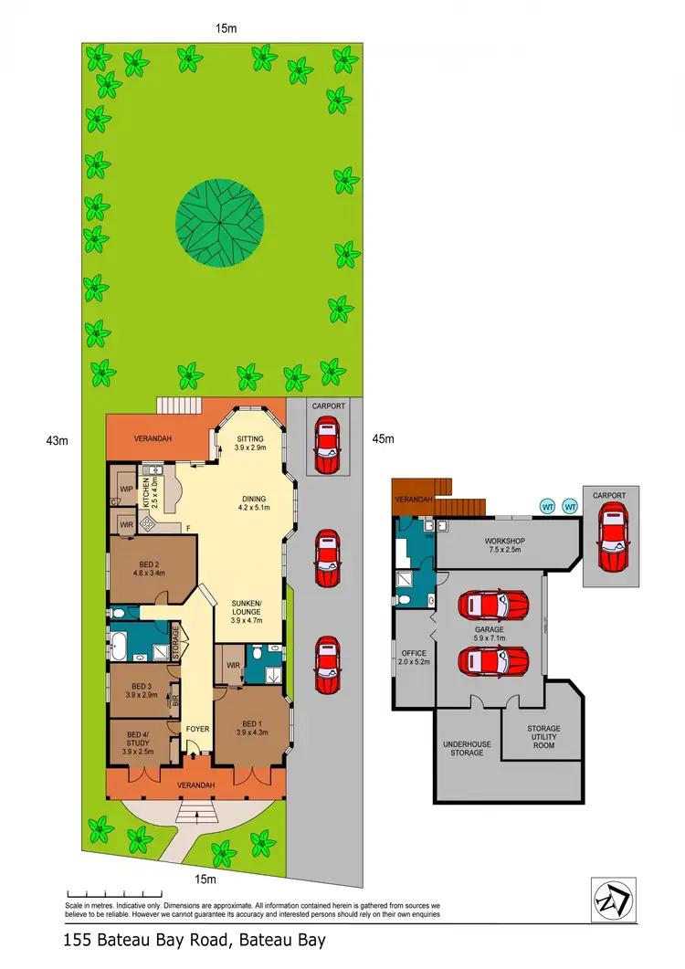 Floorplan of Homely house listing, 155 Bateau Bay Rd, Bateau Bay NSW 2261