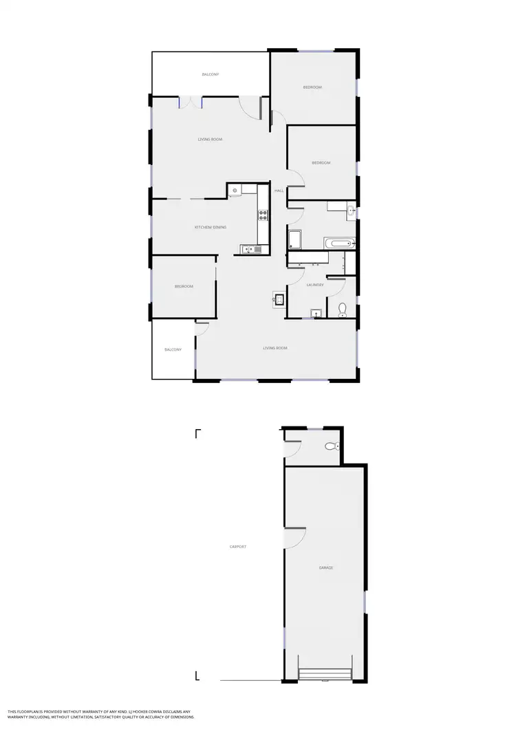 Floorplan of Homely house listing, 46 Lachlan Street, Cowra NSW 2794